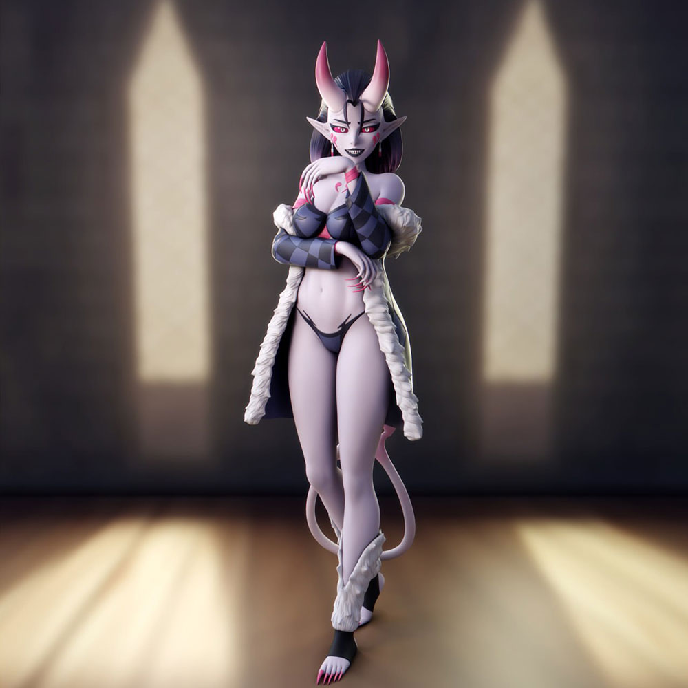 3D Printing App - 1/24 Sexy Meisje Hars Model Kits