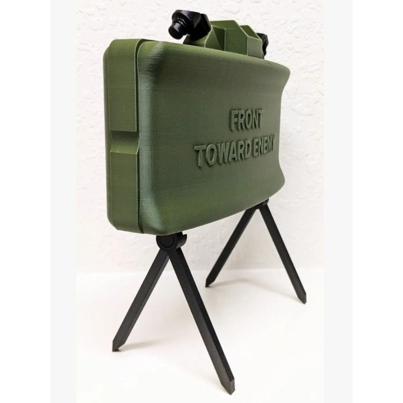 3D Printing Enthusiast - 3D-geprint M18A1 brede zwaard militaire modelbouwset;