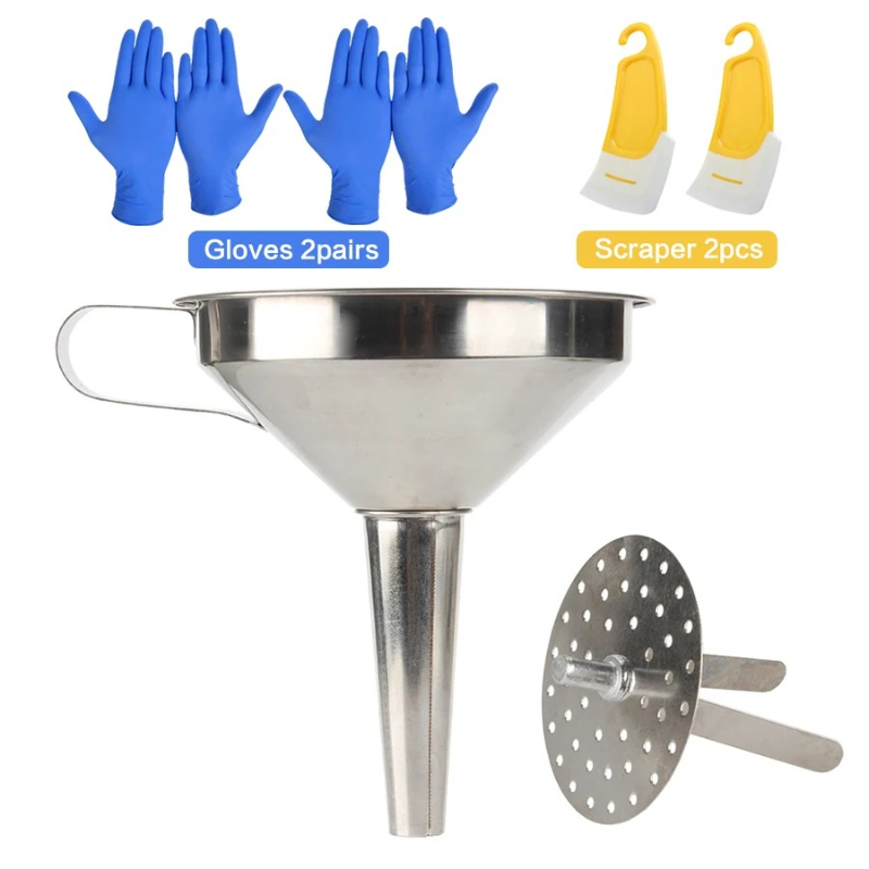 3D Printing Process - 6 stuks 3D-printer harsprinter gereedschapssets harsfiltertrechter