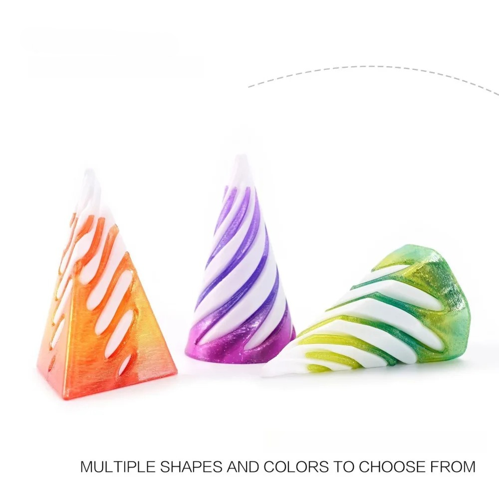 3D Printing App - 3D-geprinte Helix-schroef roterende speelgoed stressverminderende tool