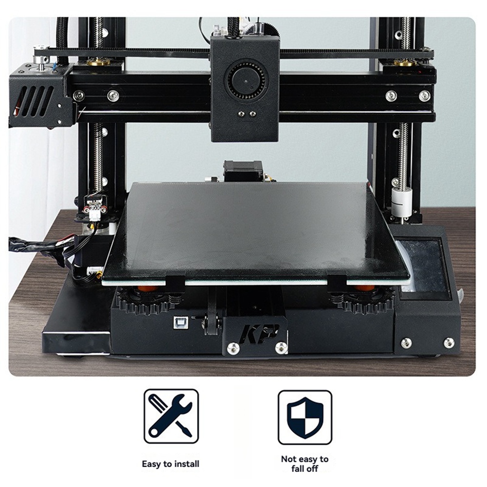 3D Printing Glass - ABAN 8 stuks 3D-printeronderdelen Platform Verwarmde