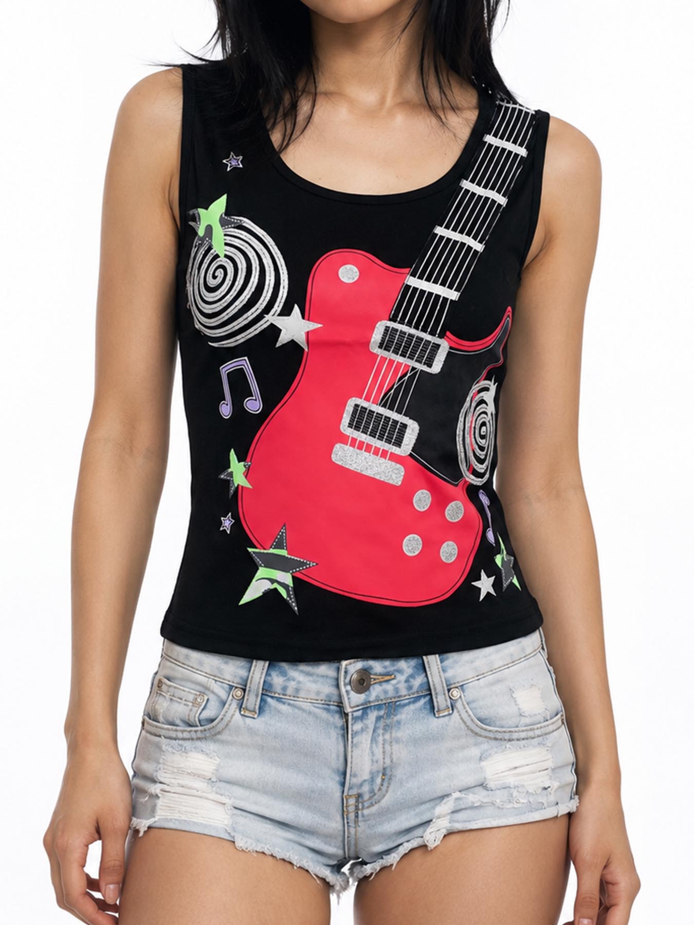 3D Printing Guitar - 2026 Nieuwe zomer gothic rockmuziek retro