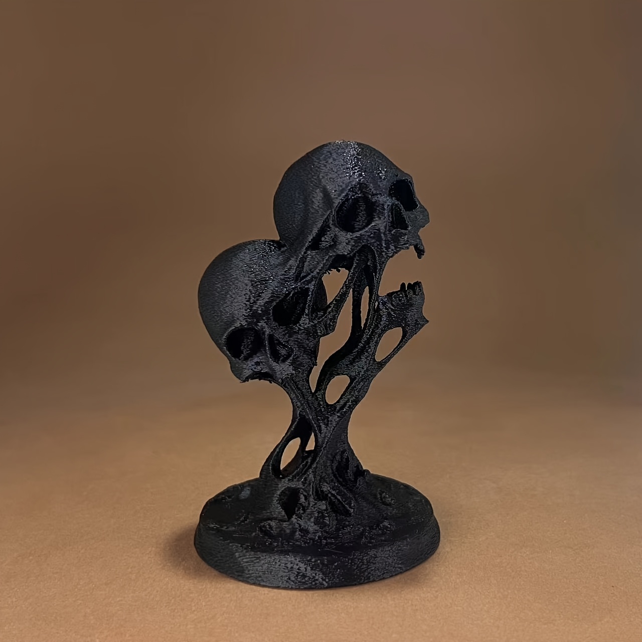 3D Printing Enthusiast - 1-delig gotisch smeltend schedelbeeldje – vintage