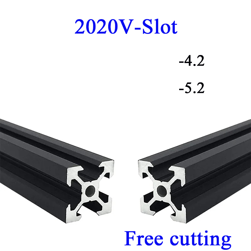 V Slot Aluminum Extrusion - 2 Stuks 2020 V-Slot Aluminium Profiel