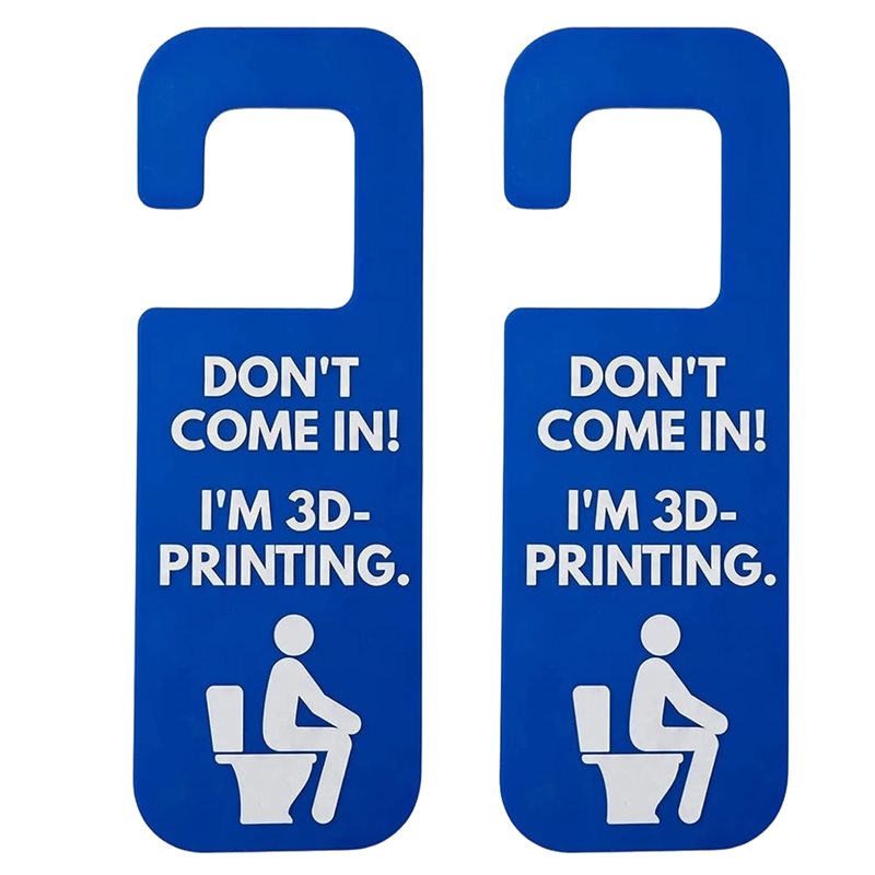 3D Printing Enthusiast - IALJ-Funny 3D-geprinte deurhanger - 