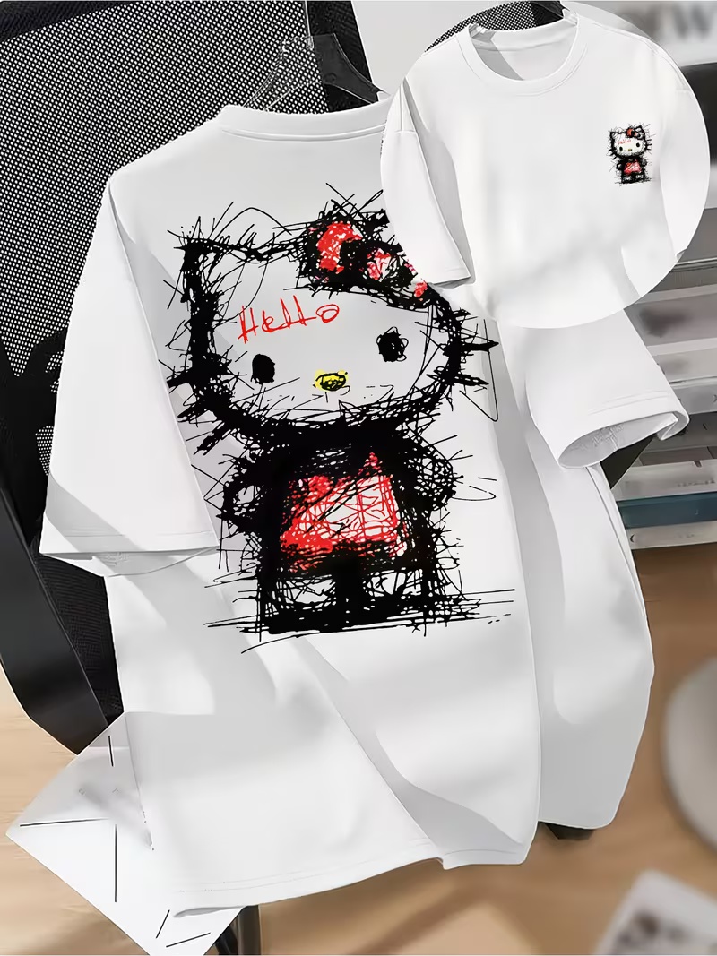 3D Printing Enthusiast - 2026 Zomer Hello Kitty Graffiti 3D-geprint