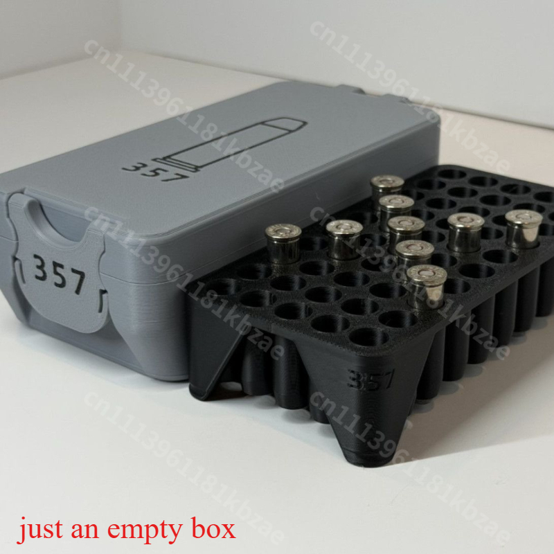 3D Printing Enthusiast - 3D-geprinte .357 Magnum kogelopbergdoos – Munitieopbergdoos