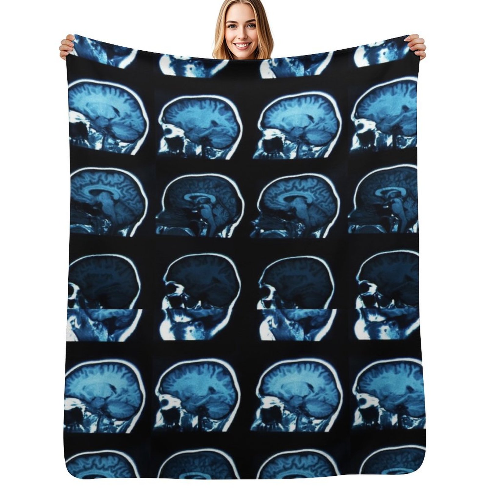 3D Printing X Ray - Brain MRI x-ray deken Zware kerstcadeaus