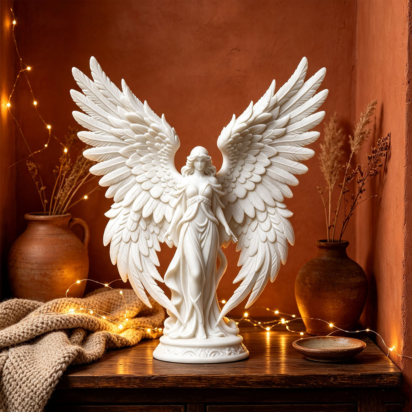 3D Printing Jobs - Licht Luxe 3D Geprint Engel Godin