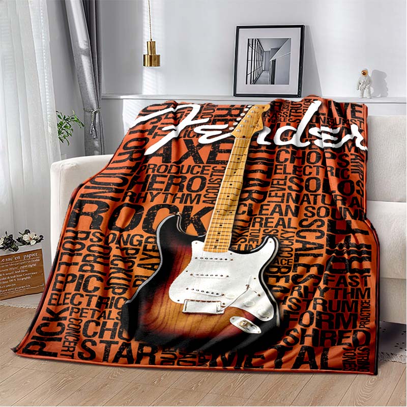 3D Printing Guitar - 3D Vintage Rock Gitaar Patroon Flanellen