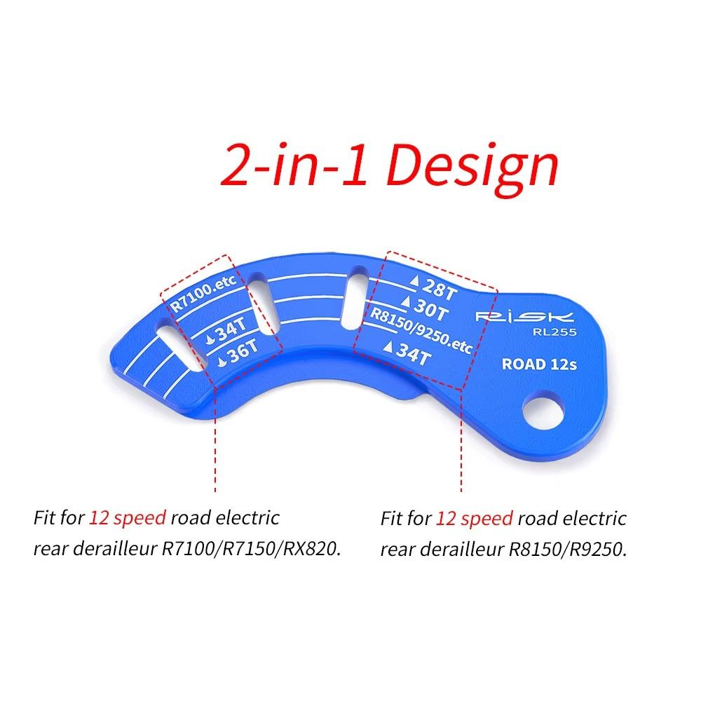 3D Printing Guide - 12T Meting Elektrische achterderailleurversteller 3D-print Hulpgereedschap