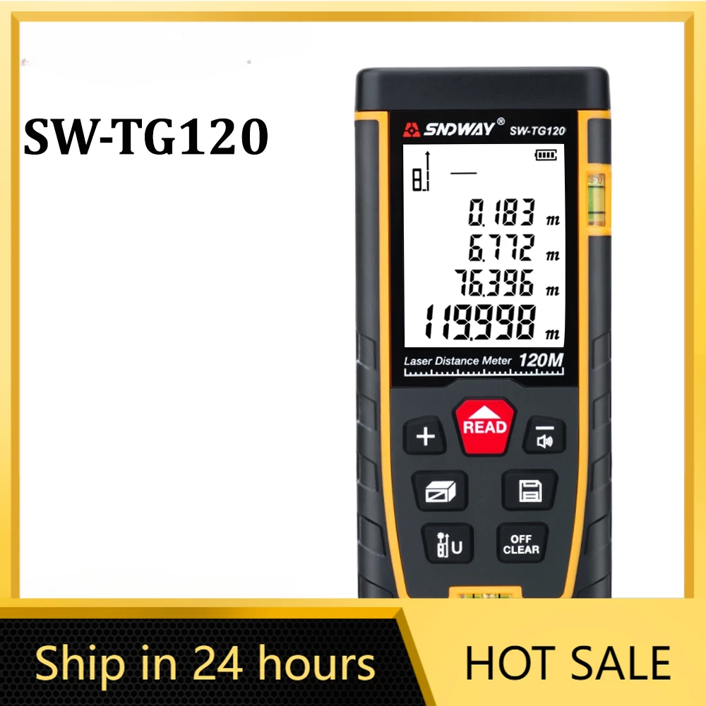 SNDWAY Laserafstandsmeter 40M  - Stanley Tape 25Ft recensie en prijs