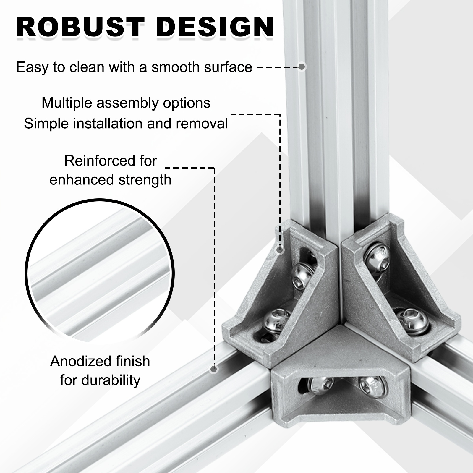 2Sets 100-400mm V-gleuf 2020 A - V Slot Aluminum Extrusion recensie en prijs