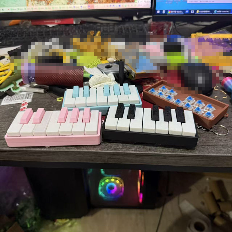 3D-geprinte piano stress click - 3D Printing Jobs recensie en prijs