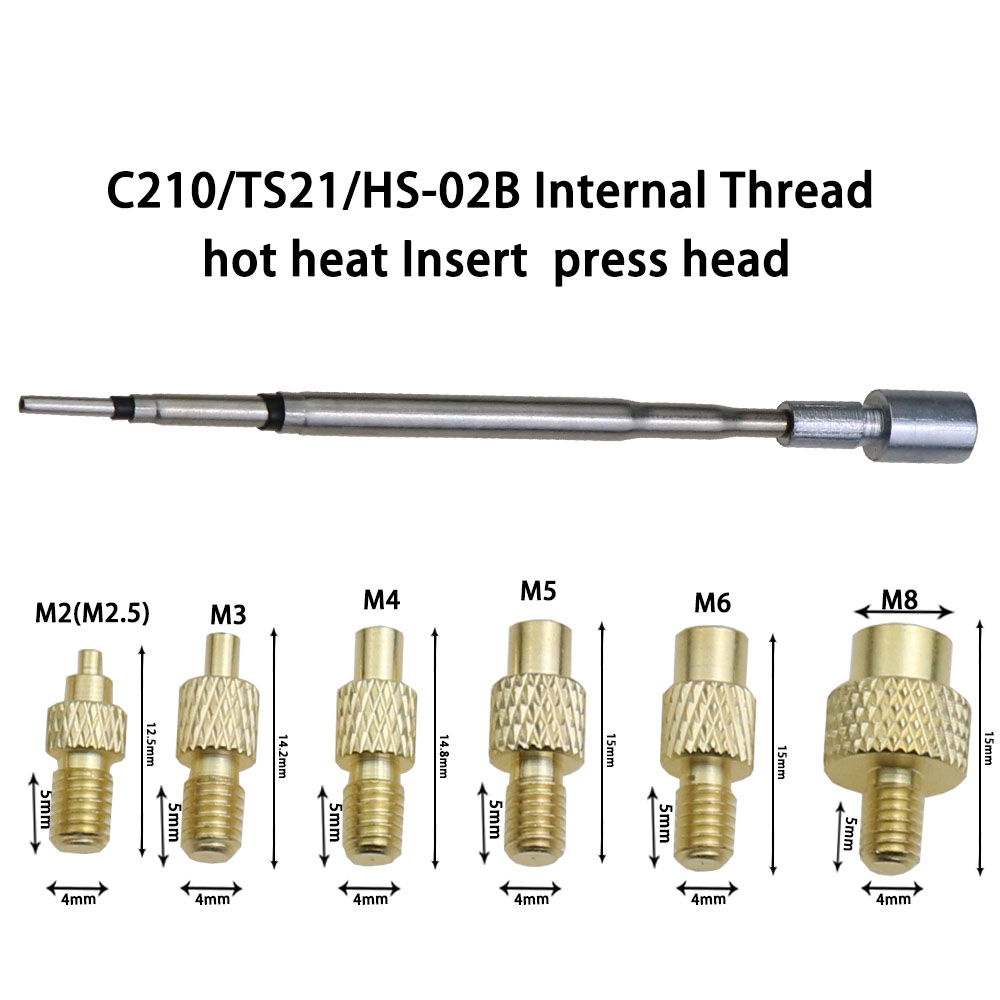 C210/TS21/HS-02B Warmte-inzetm - 3D Printing Process recensie en prijs