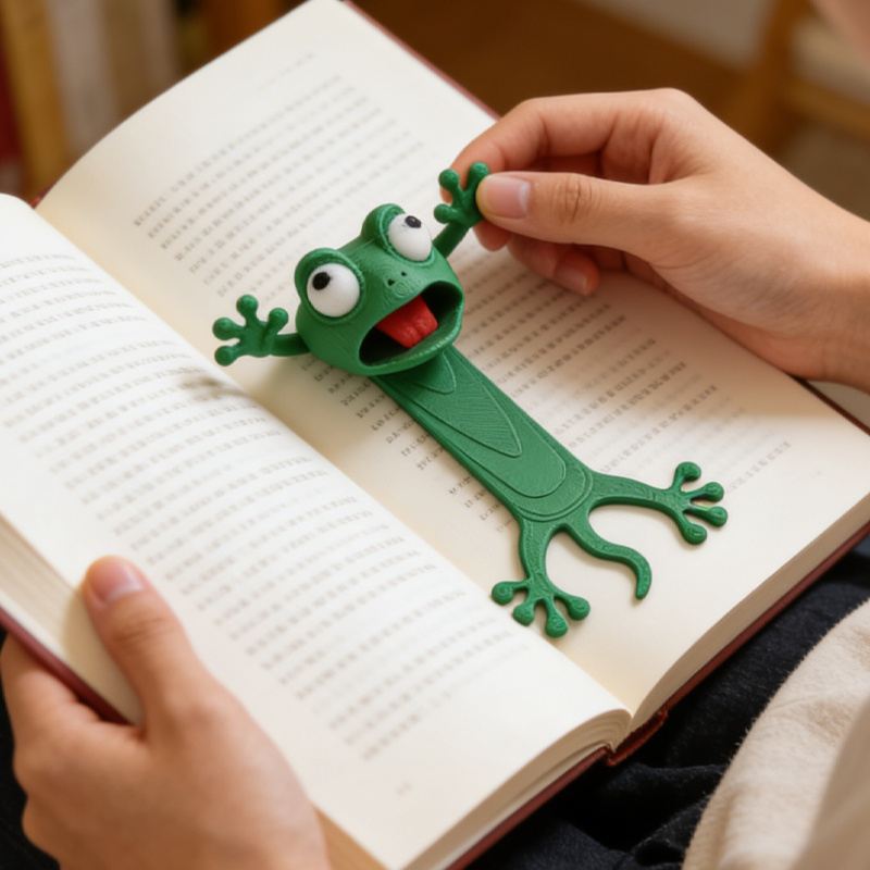 3D-geprinte 3D-gevormde kikker - 3D Printing Enthusiast recensie en prijs