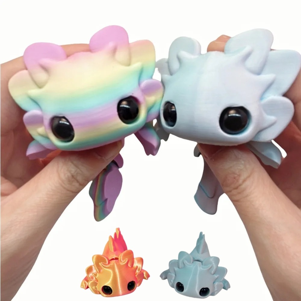 3D-geprinte salamanderfiguren  - 3D Printing App recensie en prijs