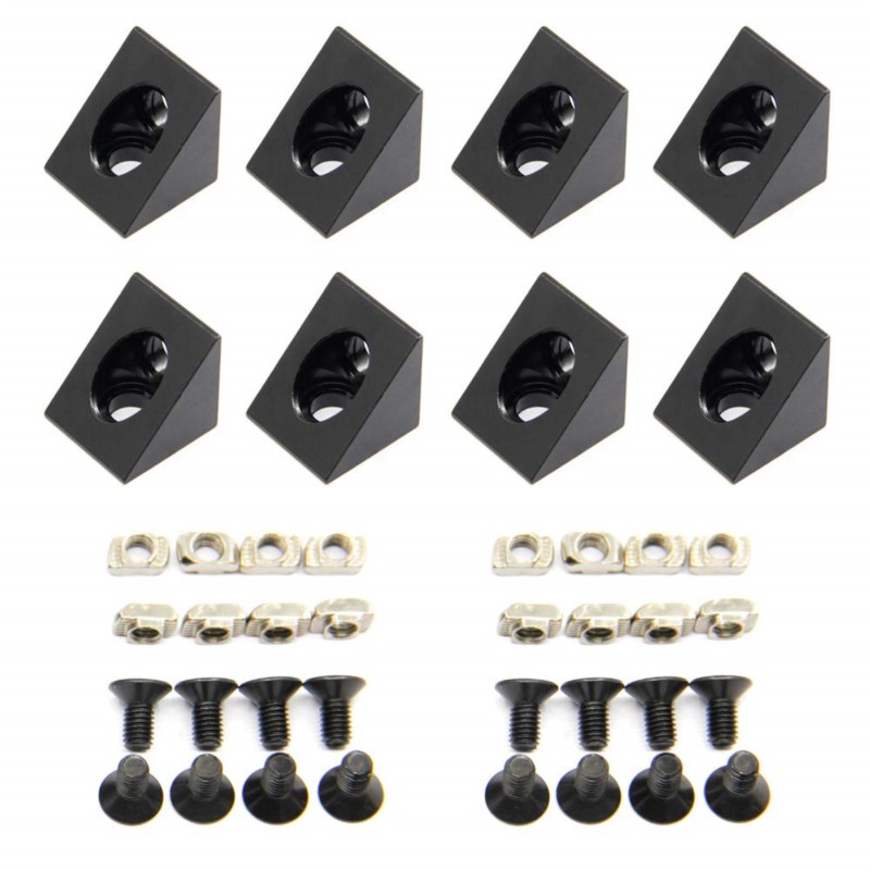 8 stks/pak 2020 Aluminium Blok - V Slot Aluminum Extrusion recensie en prijs