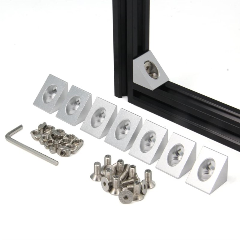 8 stks/pak 2020 Aluminium Blok - V Slot Aluminum Extrusion recensie en prijs