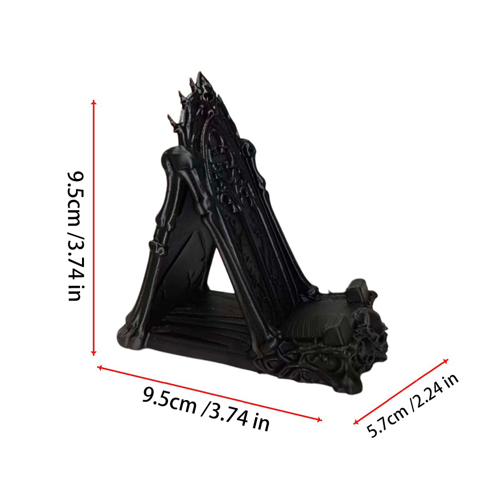 Donker schedelornament voor Ha - 3D Printing Tablet recensie en prijs
