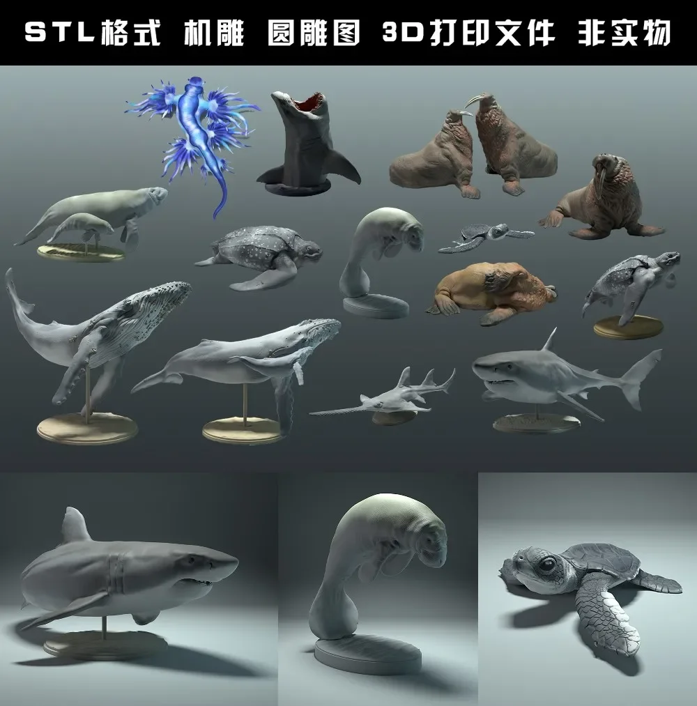 Dieren, Ijsbeer, Takin, Wolf,  - 3D Printing File Stl recensie en prijs