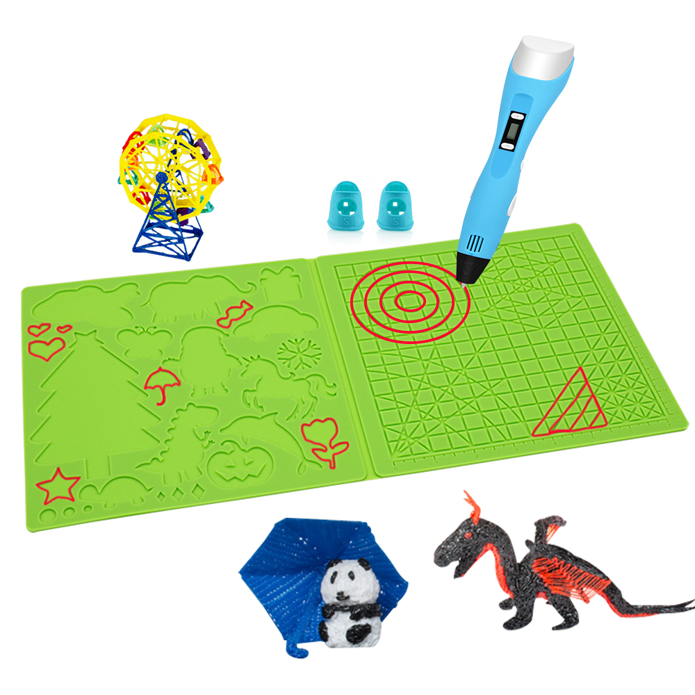 3D-printpen siliconen pad met  - 3D Printing Tablet recensie en prijs