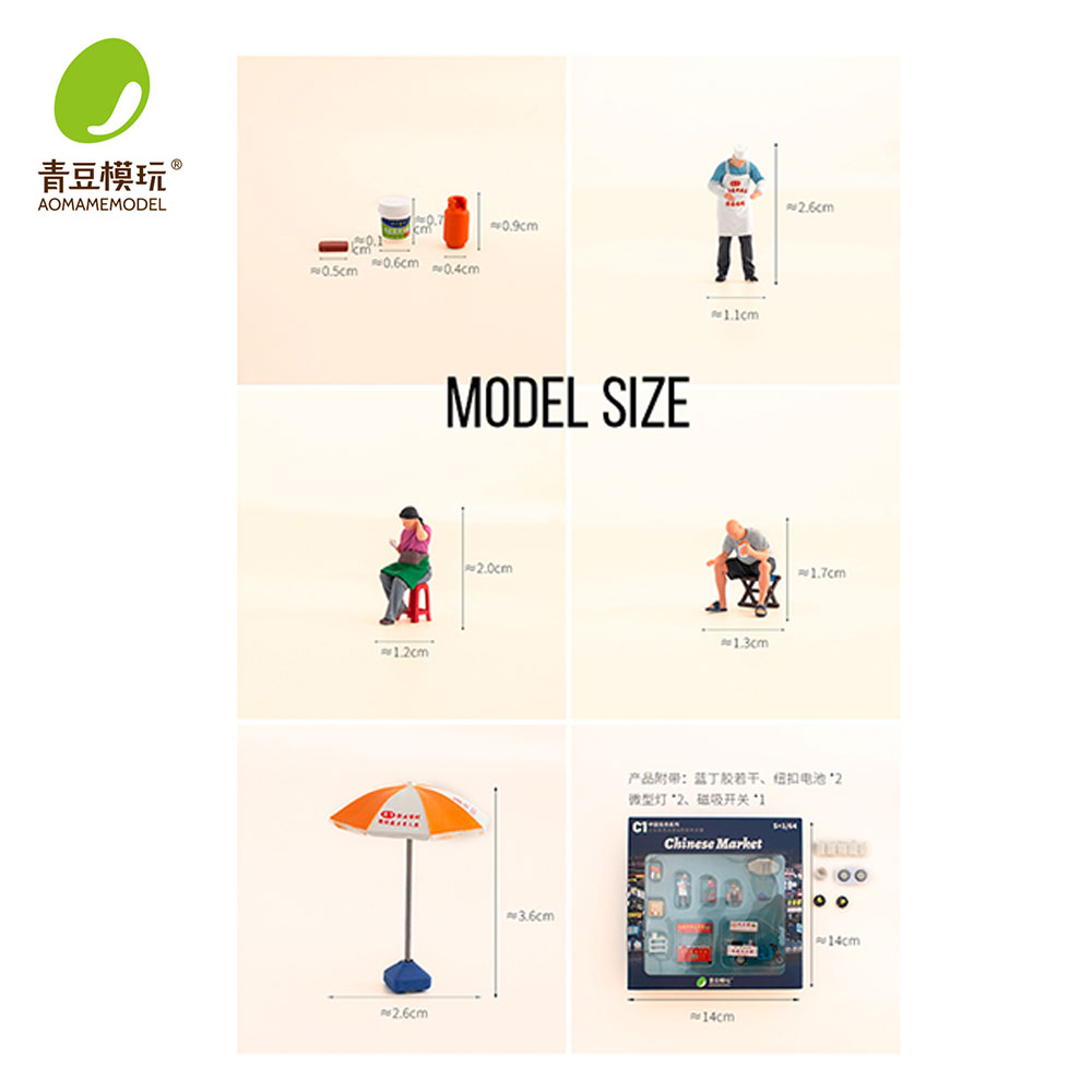 1/64 Nachtmarkt modelbouwset - - 3D Printing Model Free recensie en prijs