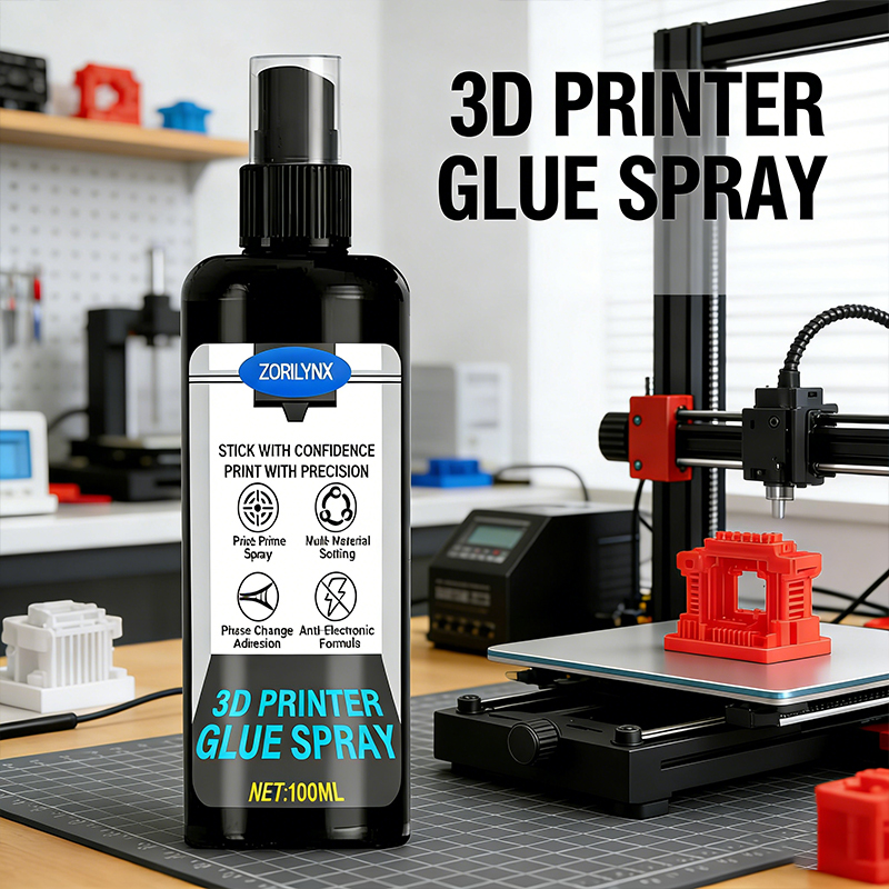3D-printlijm spray, anti-kromt - 3D Printing Glass recensie en prijs