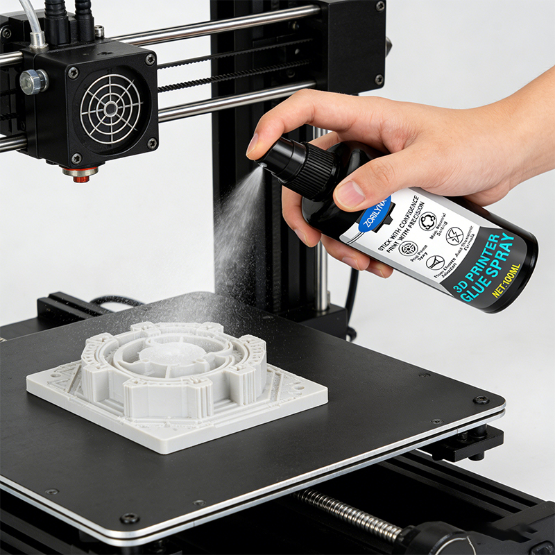 3D-printlijm spray, anti-kromt - 3D Printing Glass recensie en prijs