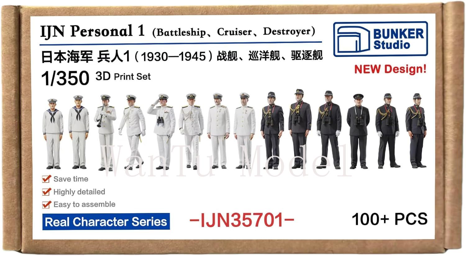 WWII IJN Persoonlijke 1/350 sc - 3D Printing Jobs recensie en prijs