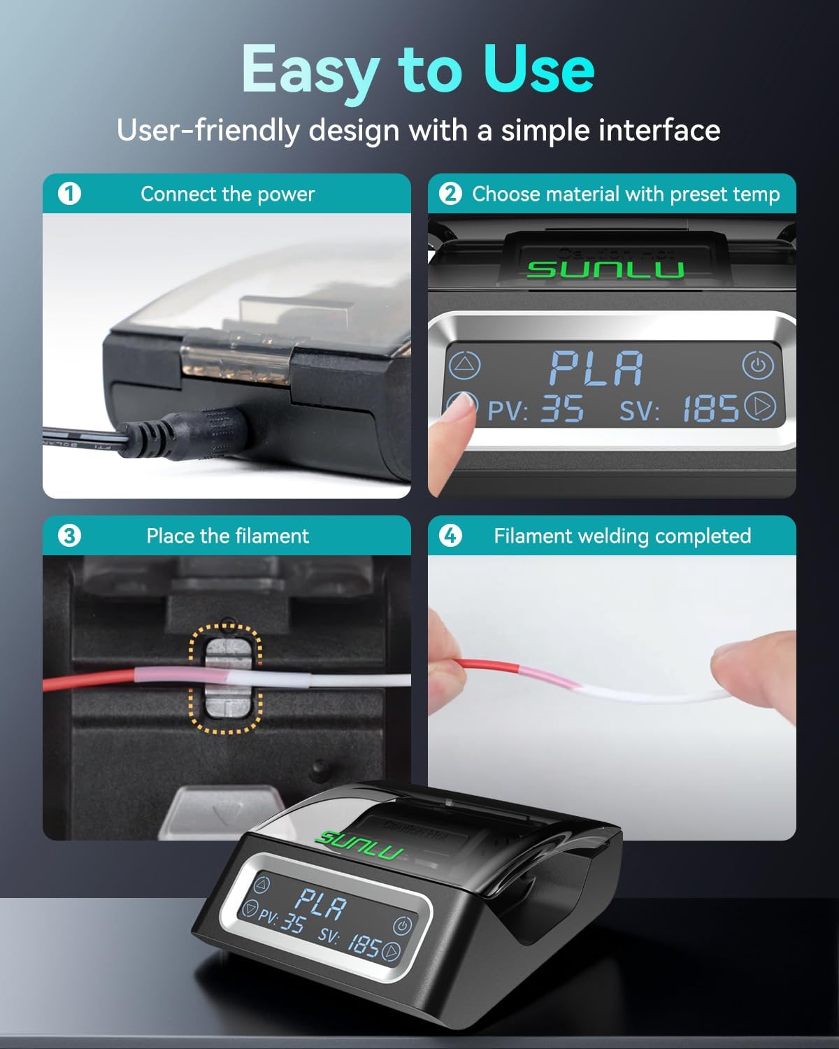 SUNLU FC01 Filamentconnector S - 3D Printing Process recensie en prijs