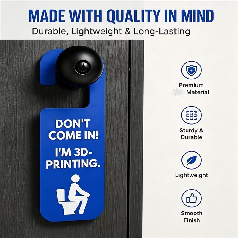 ABRU-Grappige 3D-geprinte deur - 3D Printing Enthusiast recensie en prijs