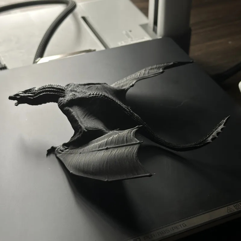 3D-geprint drakenmodel hars vl - 3D Printing App recensie en prijs