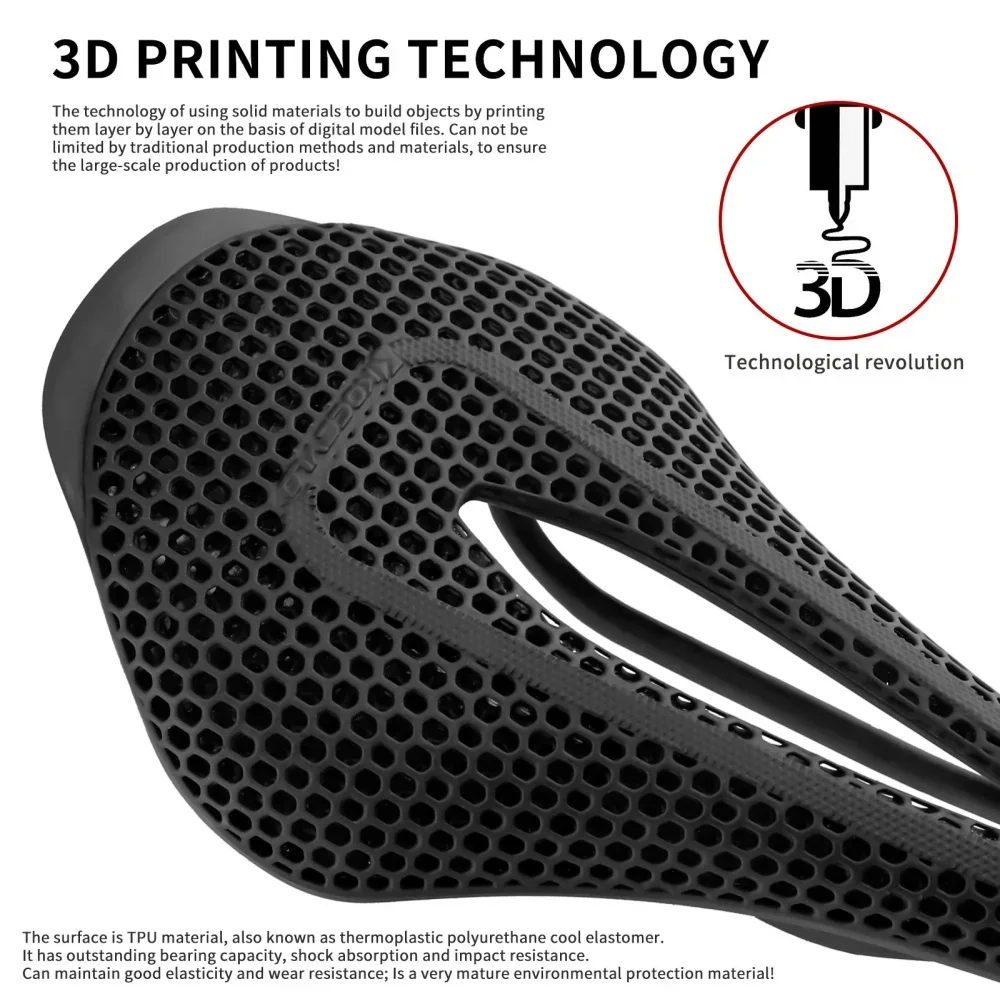 KOCEVLO R0 3D Gedrukt Fietszad - 3D Printing Tablet recensie en prijs
