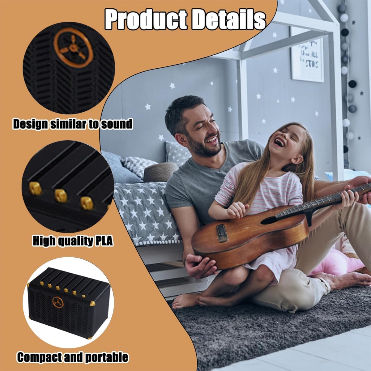 Gitaarplectrumhouder, 3D-gepri - 3D Printing Guitar recensie en prijs