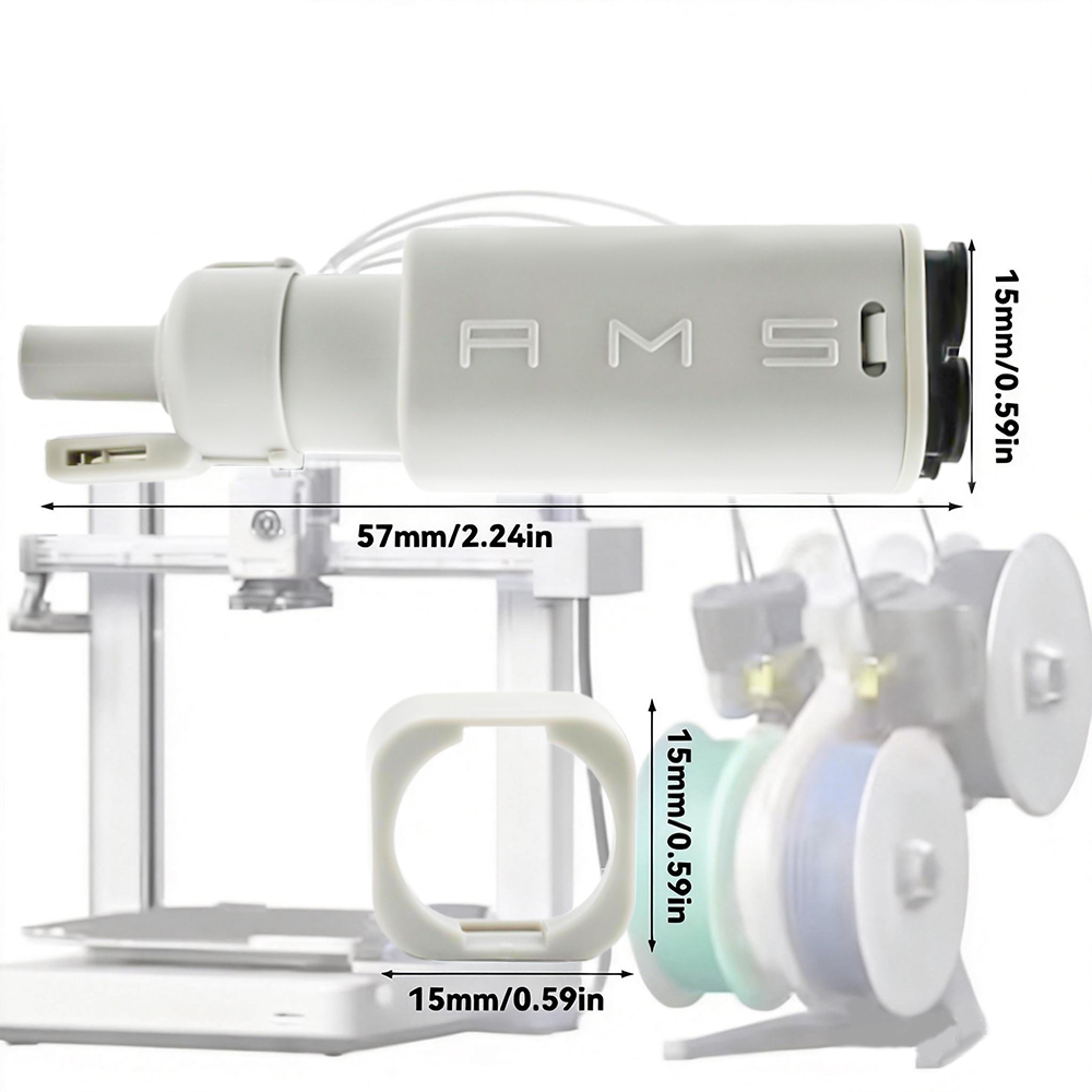 Voor Bambu Lab 3D Printer AMS  - 3D Printing Process recensie en prijs
