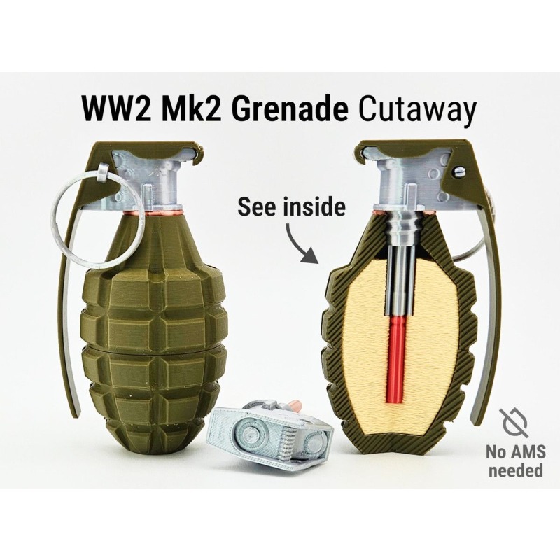 3D-geprint MK2 militair model  - 3D Printing Enthusiast recensie en prijs