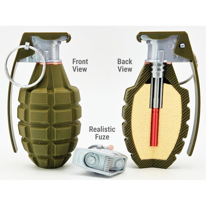 3D-geprint MK2 militair model  - 3D Printing Enthusiast recensie en prijs