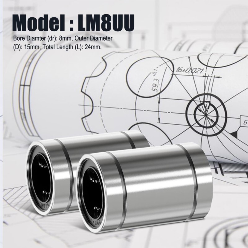 4/10PCS LM8UU LM10UU LM16UU LM - 3D Printing Guide recensie en prijs