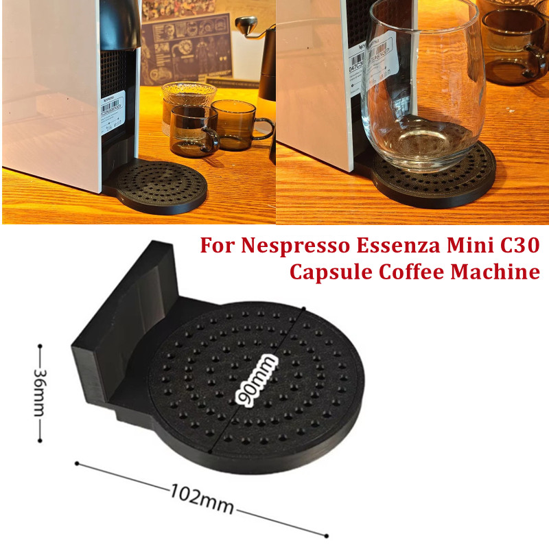 Mini Cup Drip Tray voor Nespre - 3D Printing Tablet recensie en prijs